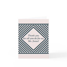 サンキューカード先生