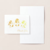 サンキューカード冠 箔カード (ディスプレー)