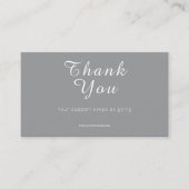 サンキューカード割引コードレビュー　中小企業 名刺 (正面)