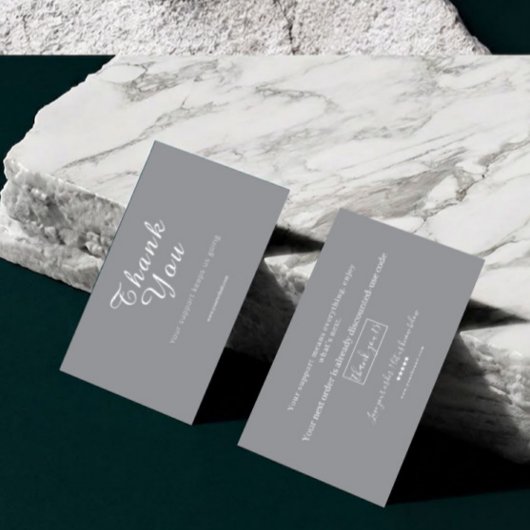 サンキューカード割引コードレビュー　中小企業 名刺