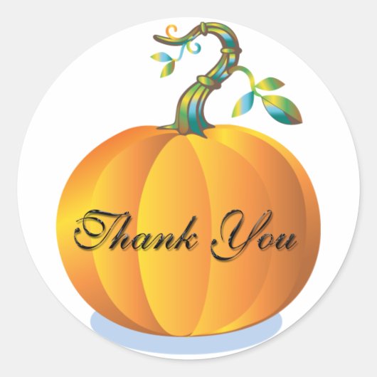 サンキューカード封筒用シール ラウンドシール (正面)