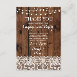 サンキューカード木は素朴な冬のレースをつけます サンキューカード