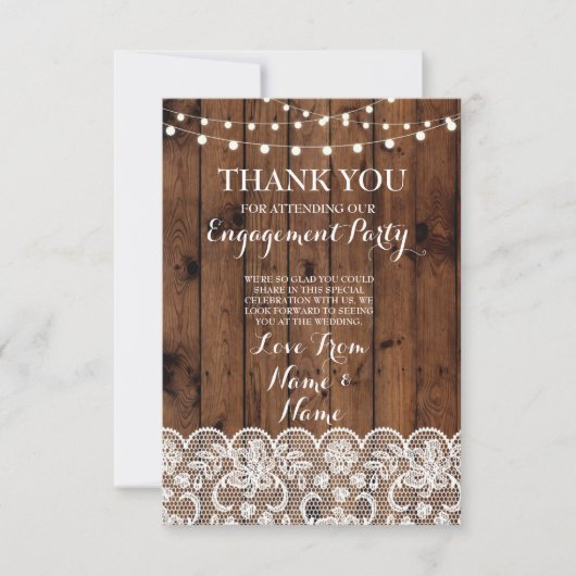 サンキューカード木は素朴な冬のレースをつけます サンキューカード (正面)