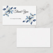 サンキューカード白 プレイスカード (正面/裏面)