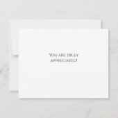 サンキューカード秋の葉の個人用設定 サンキューカード (裏面)