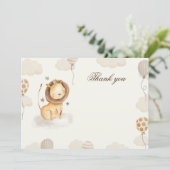 サンキューカード空白のの中間色 招待状 (スタンド正面)