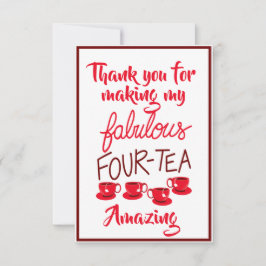 サンキューカード素晴らしい40 サンキューカード