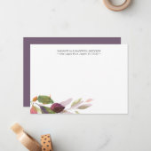 サンキューカード素朴秋文房具 ノートカード (正面/裏面インサイチュ)