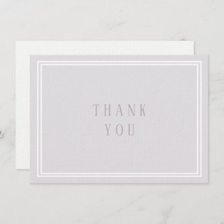 サンキューカード紫色ラベンダー伝統的 サンキューカード