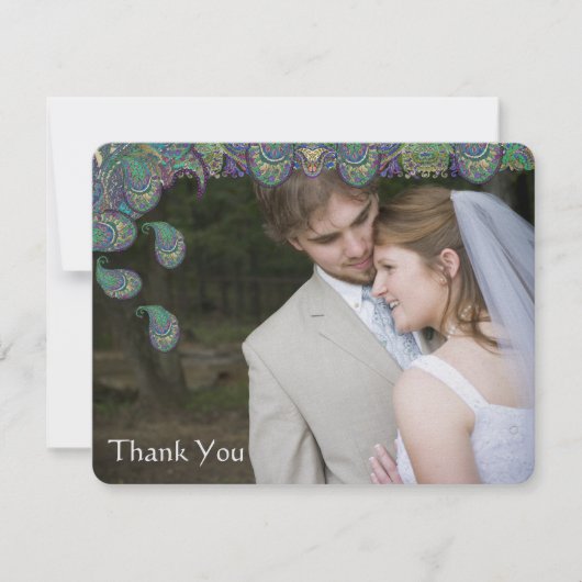 サンキューカード結婚の写真 サンキューカード (正面)