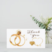 サンキューカード結婚の贈り物 サンキューカード (スタンド正面)