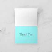 サンキューカード青 サンキューカード (内部)