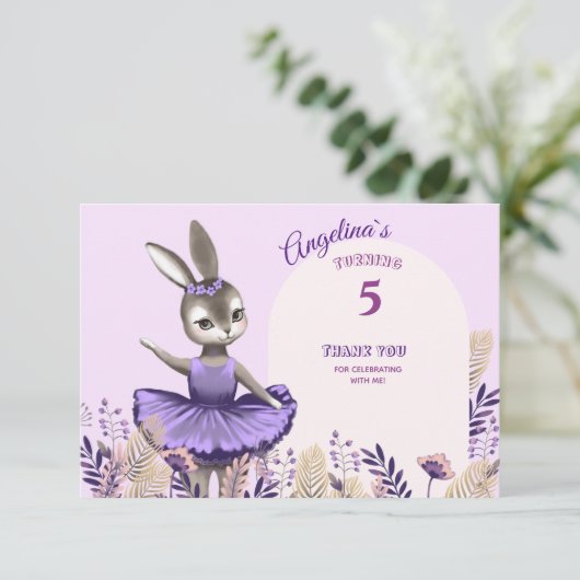 サンキューカード (スタンド正面)