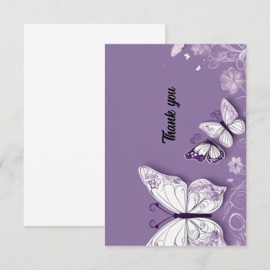 サンキューカード (正面/裏面)