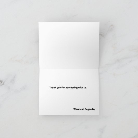 サンキューカード (内部)