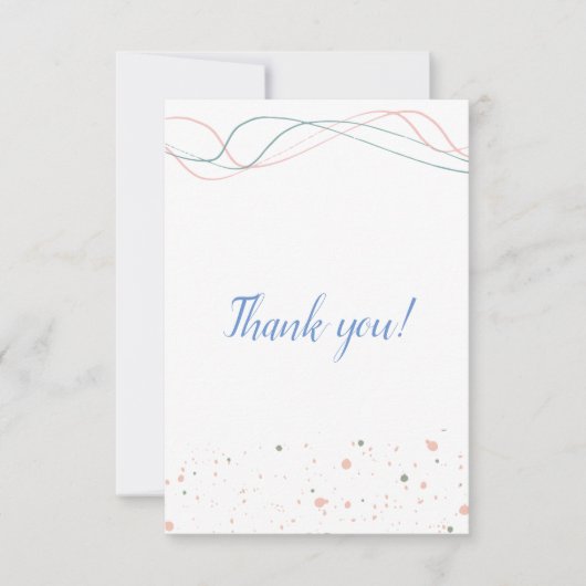 サンキューカード (正面)