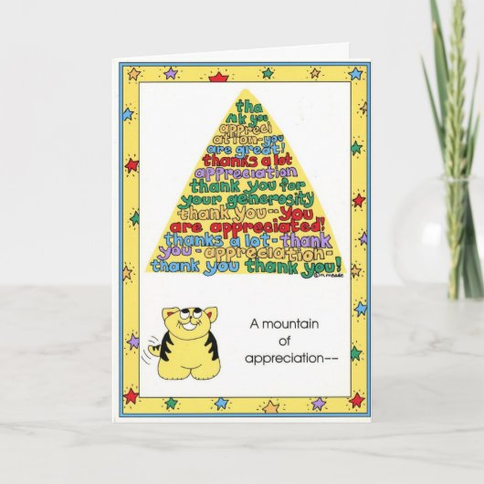 サンキューカード (正面)