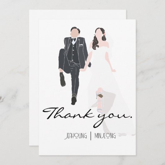 サンキューカード (正面/裏面)