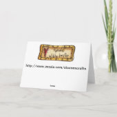 サンキューカード (裏面)