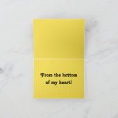 サンキューカード (内部)