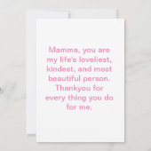 サンキューカード (裏面)