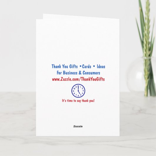 サンキューカード (裏面)