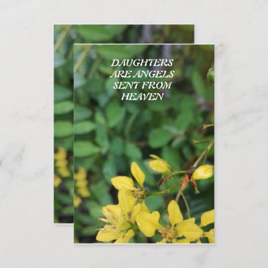 サンキューカード (正面/裏面)