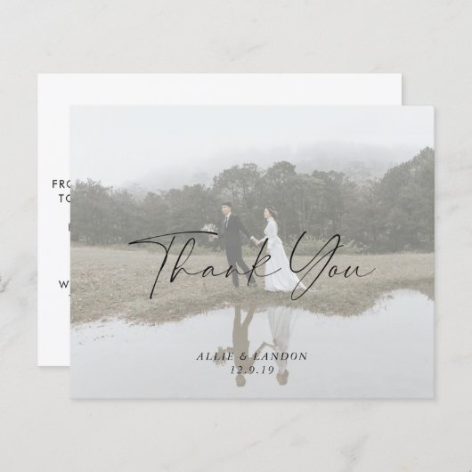 サンキューカード (正面/裏面)