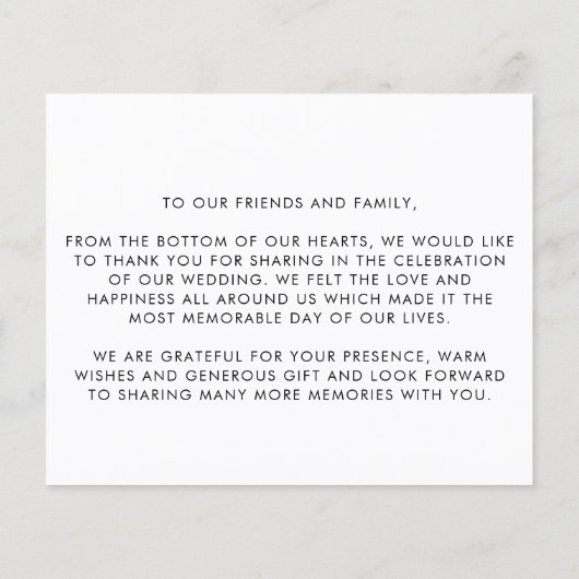 サンキューカード (裏面)