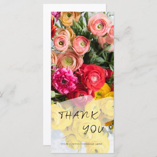 サンキューカード (正面/裏面)