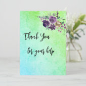 サンキューカード (スタンド正面)