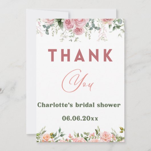 サンキューカード (正面)