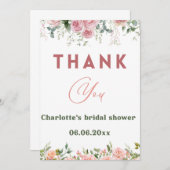 サンキューカード (正面/裏面)