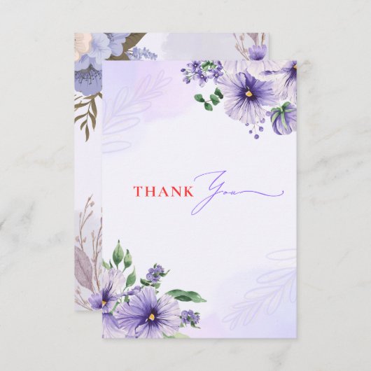 サンキューカード (正面/裏面)