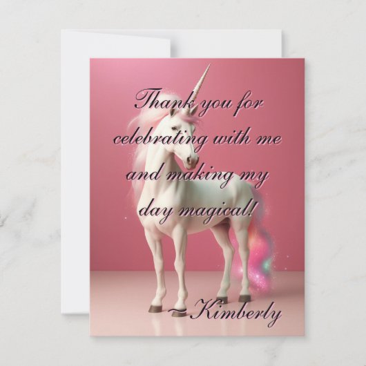 サンキューカード (正面)