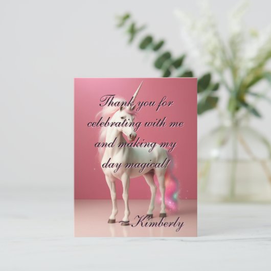 サンキューカード (スタンド正面)