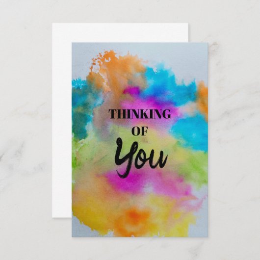 サンキューカード (正面/裏面)