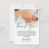 サンキューカード (裏面)