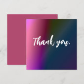 サンキューカード (正面/裏面)