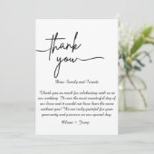 サンキューカード (スタンド正面)