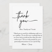 サンキューカード (正面/裏面)