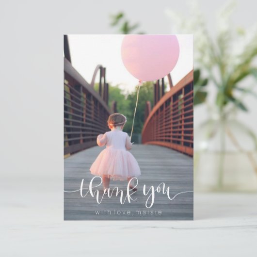 サンキューカード (スタンド正面)