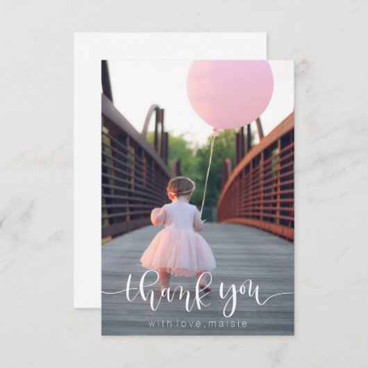 サンキューカード (正面/裏面)