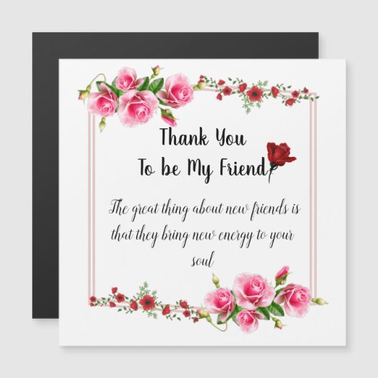 サンキューカード (正面/裏面)