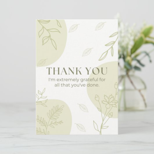 サンキューカード (スタンド正面)