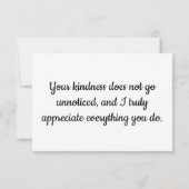 サンキューカード (裏面)