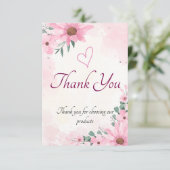 サンキューカード (スタンド正面)