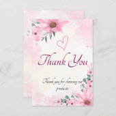 サンキューカード (正面/裏面)