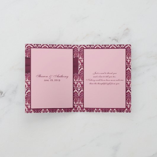 サンキューカード (内部)