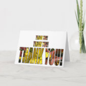 サンキューカード (正面)